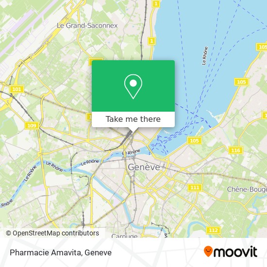 Pharmacie Amavita map