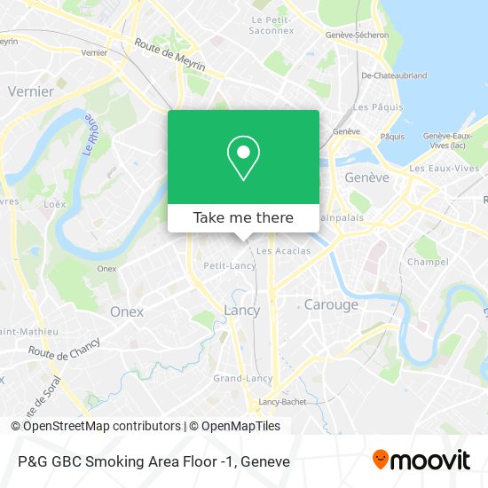 P&G GBC Smoking Area Floor -1 Karte