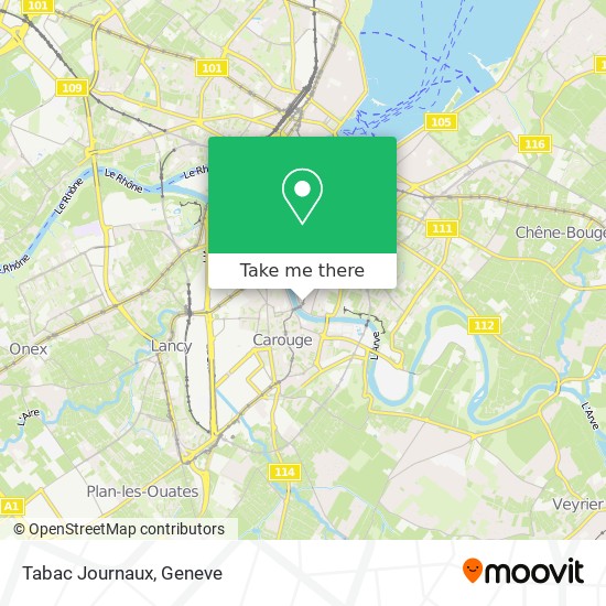 Tabac Journaux map