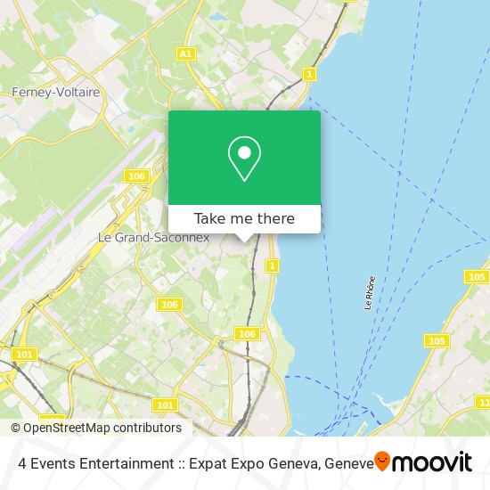 4 Events Entertainment :: Expat Expo Geneva Karte