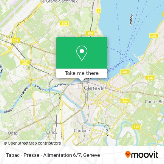 Tabac - Presse - Alimentation 6 / 7 map