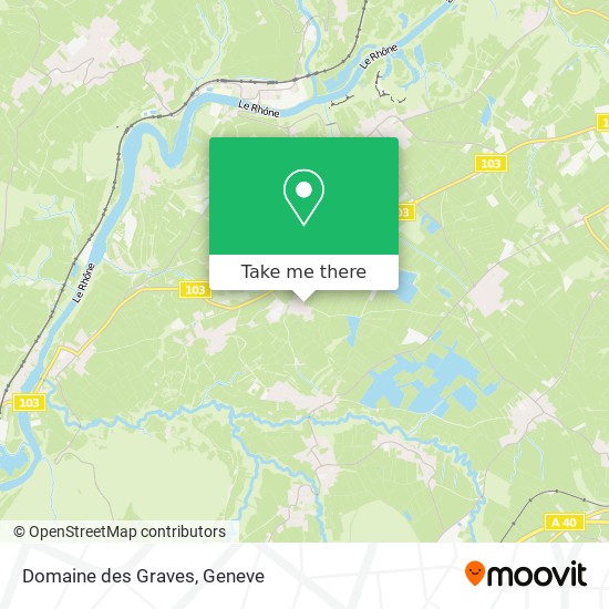 Domaine des Graves map
