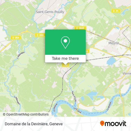 Domaine de la Devinière map