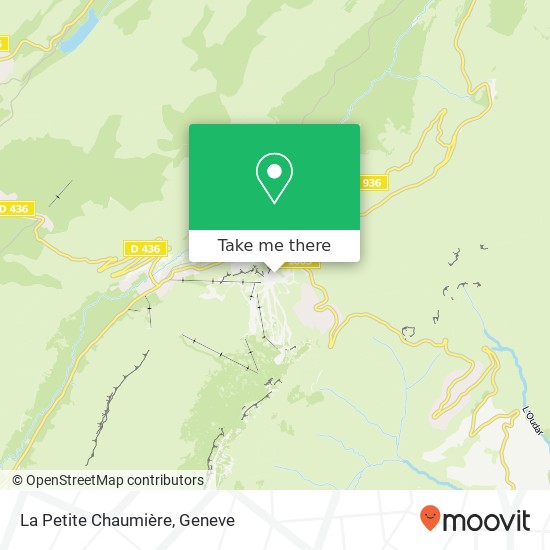 La Petite Chaumière map