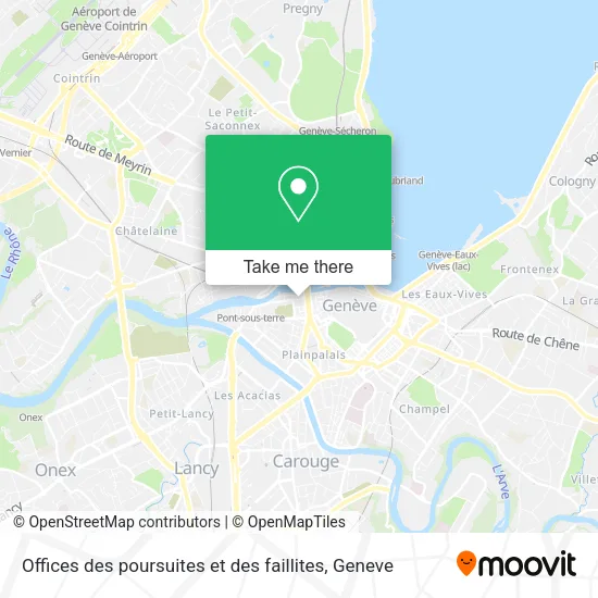 Offices des poursuites et des faillites plan