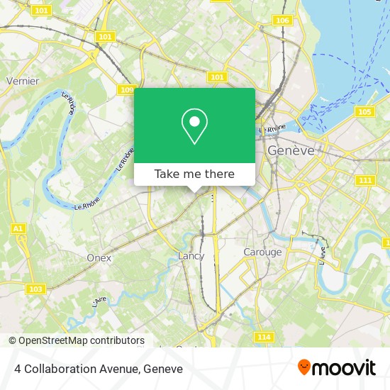4 Collaboration Avenue map