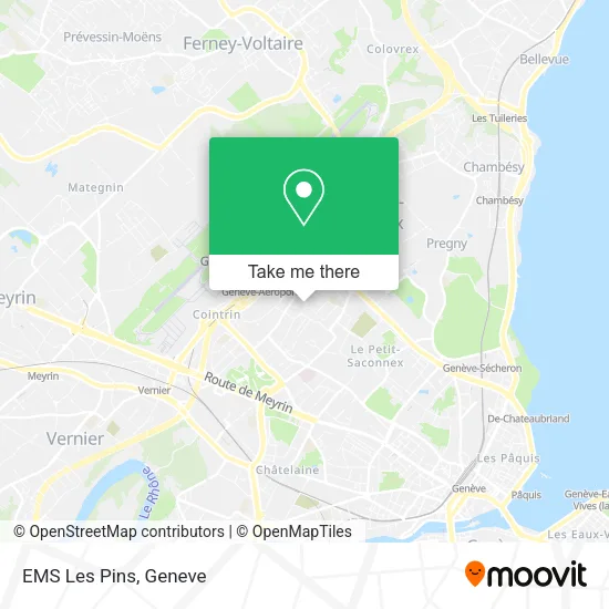 EMS Les Pins plan