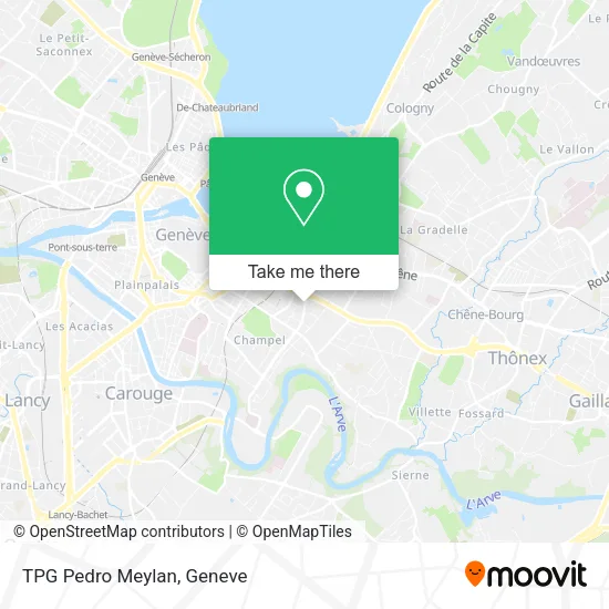TPG Pedro Meylan map