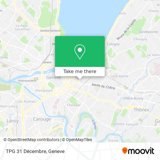 How To Get To Tpg 31 Decembre In Geneve By Bus Train Or Light Rail Moovit