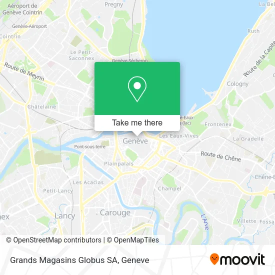 Grands Magasins Globus SA map