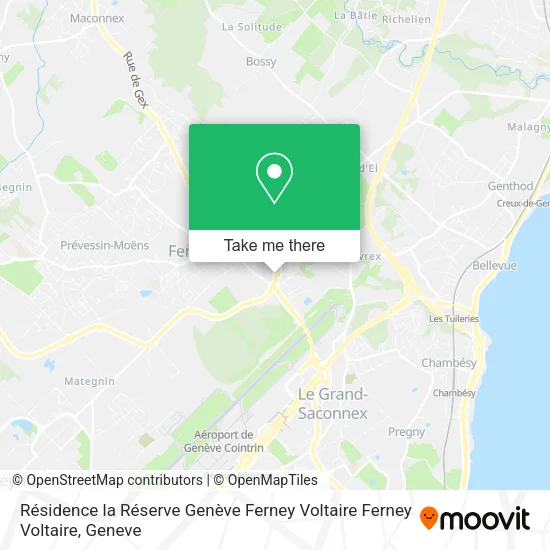Résidence la Réserve Genève Ferney Voltaire Ferney Voltaire plan