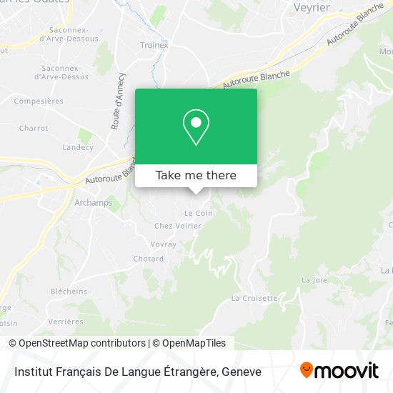 Institut Français De Langue Étrangère Karte