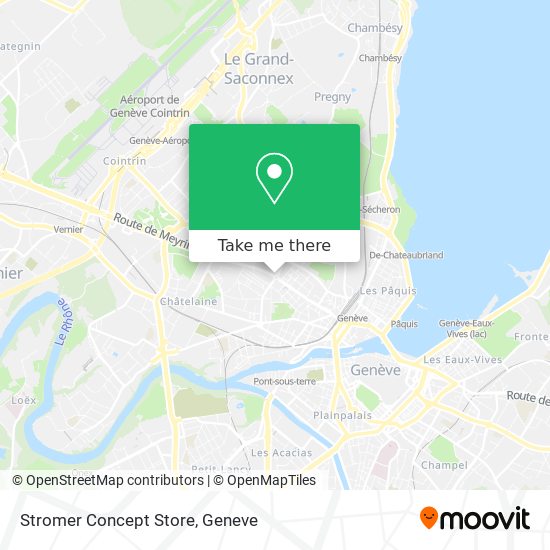 Stromer Concept Store map