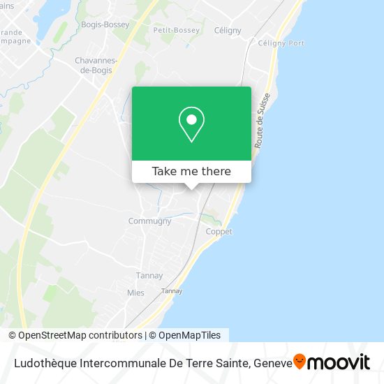 Ludothèque Intercommunale De Terre Sainte map