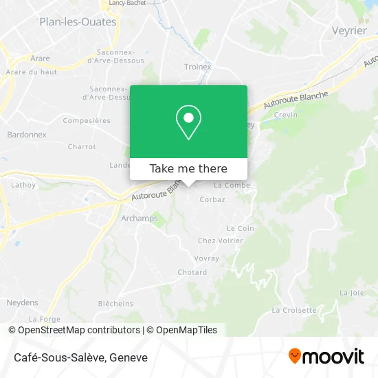Café-Sous-Salève map