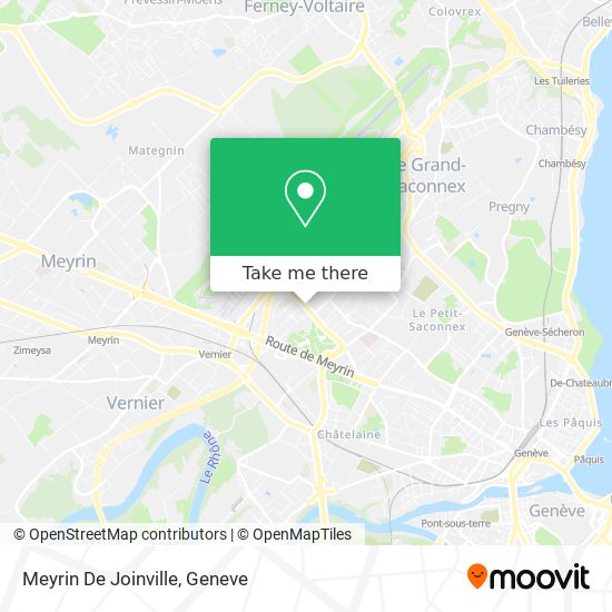 Meyrin De Joinville map