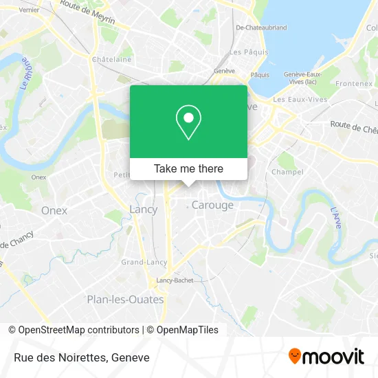 Rue des Noirettes map