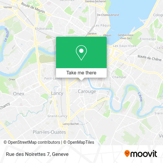 Rue des Noirettes 7 map