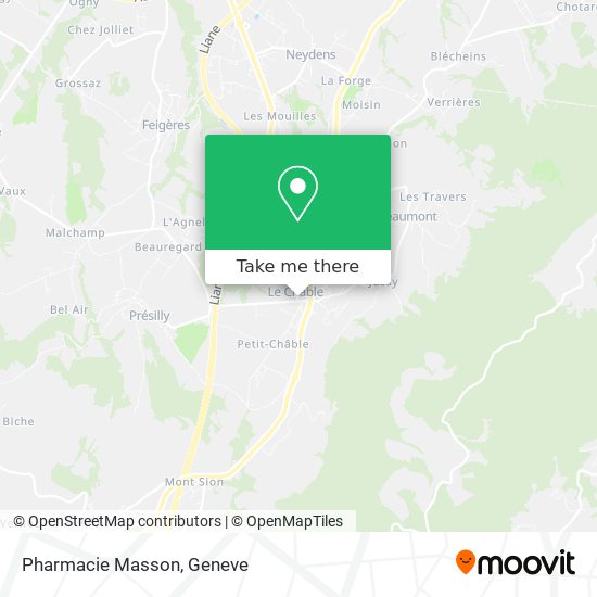 Pharmacie Masson map