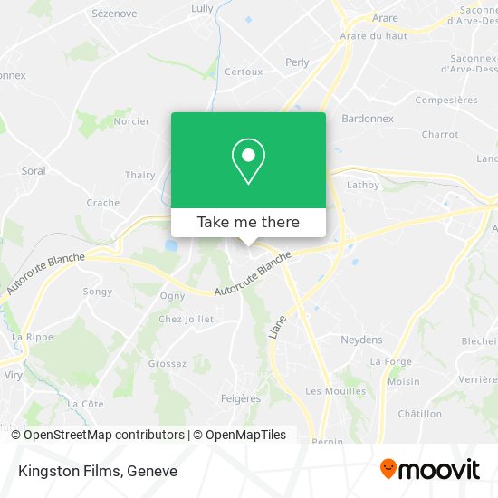 Kingston Films map