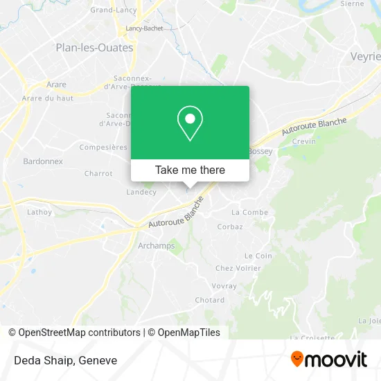 Deda Shaip map