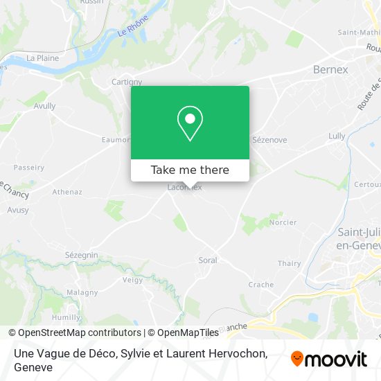 Une Vague de Déco, Sylvie et Laurent Hervochon map