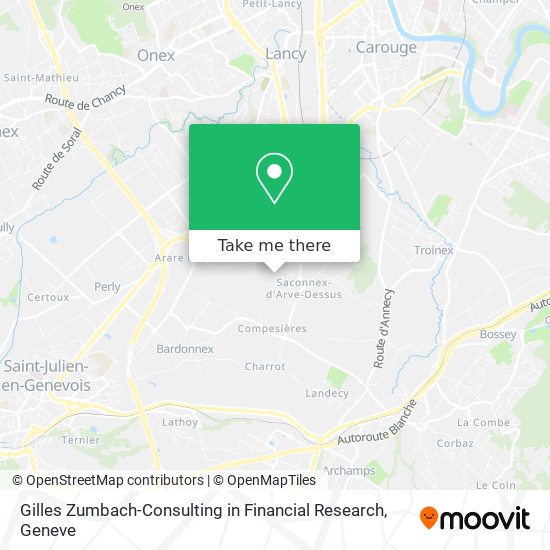 Gilles Zumbach-Consulting in Financial Research map
