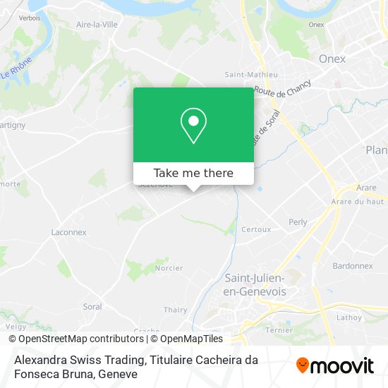 Alexandra Swiss Trading, Titulaire Cacheira da Fonseca Bruna map