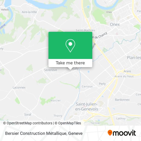 Bersier Construction Métallique Karte