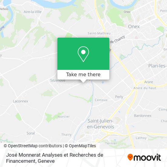José Monnerat Analyses et Recherches de Financement map