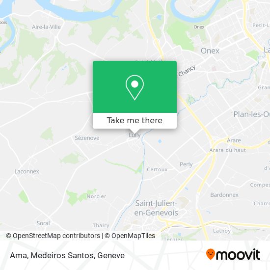 Ama, Medeiros Santos map