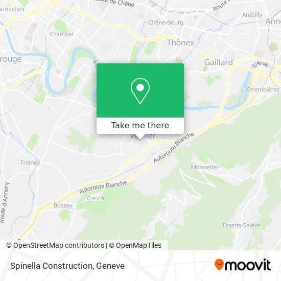Spinella Construction Karte