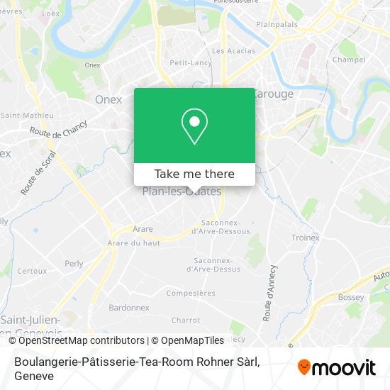 Boulangerie-Pâtisserie-Tea-Room Rohner Sàrl map