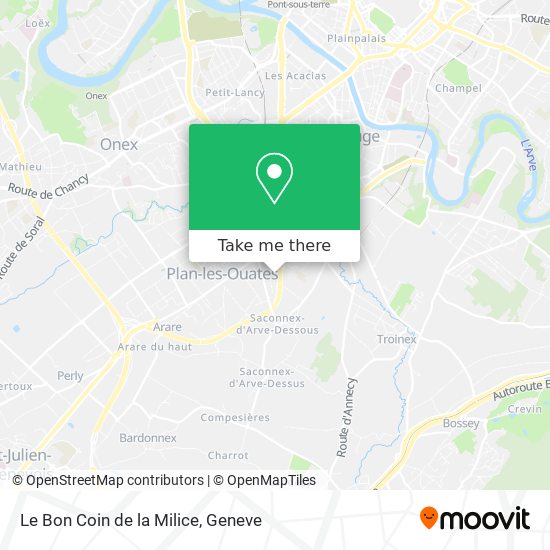 Le Bon Coin de la Milice map