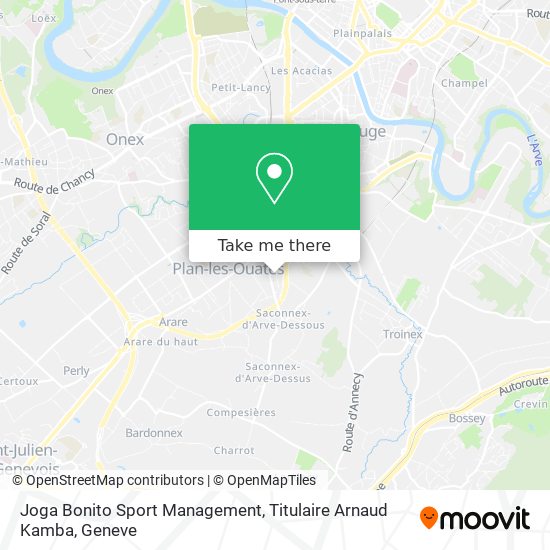 Joga Bonito Sport Management, Titulaire Arnaud Kamba map
