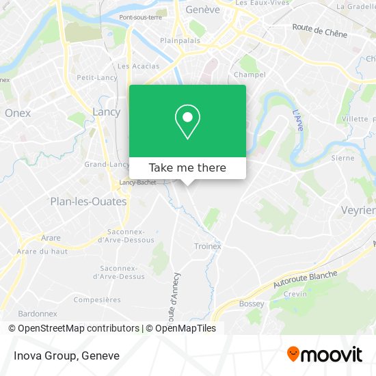 Inova Group map