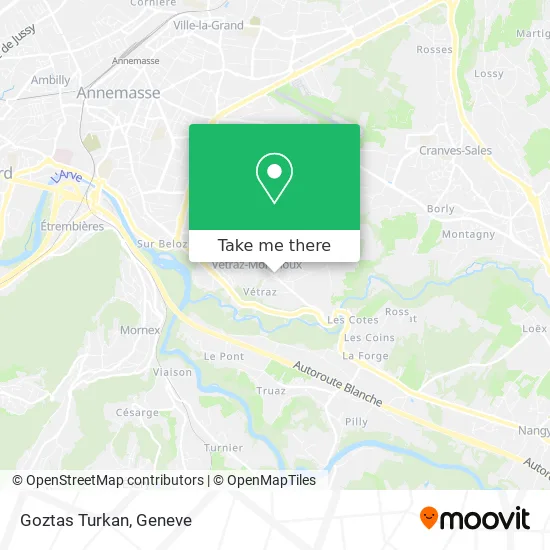 Goztas Turkan map
