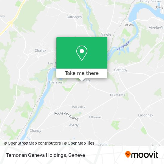 Temonan Geneva Holdings map