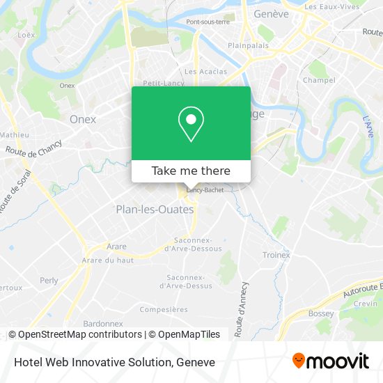 Hotel Web Innovative Solution map