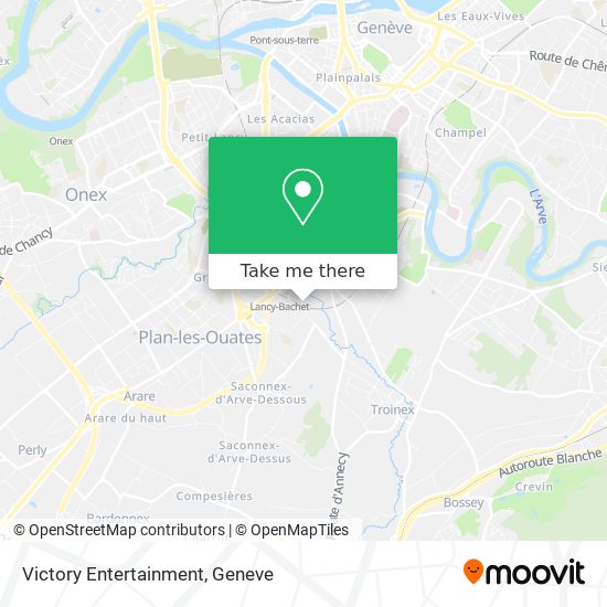Victory Entertainment map