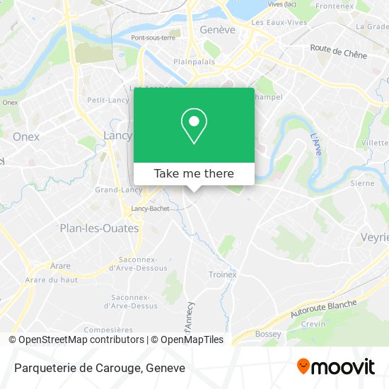 Parqueterie de Carouge map
