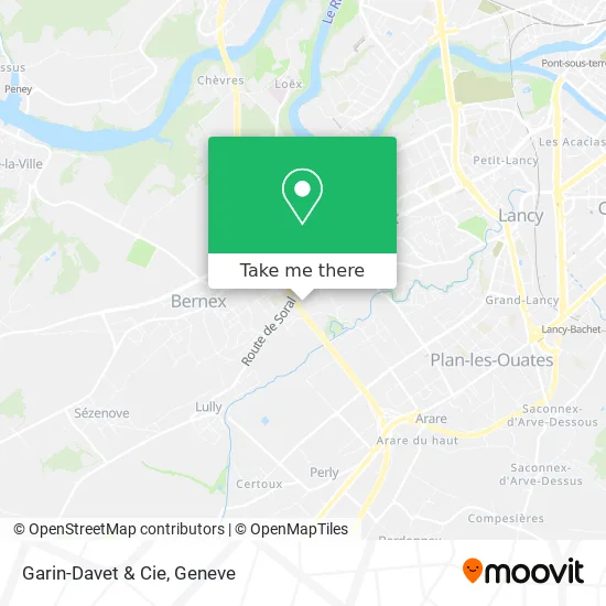 Garin-Davet & Cie map