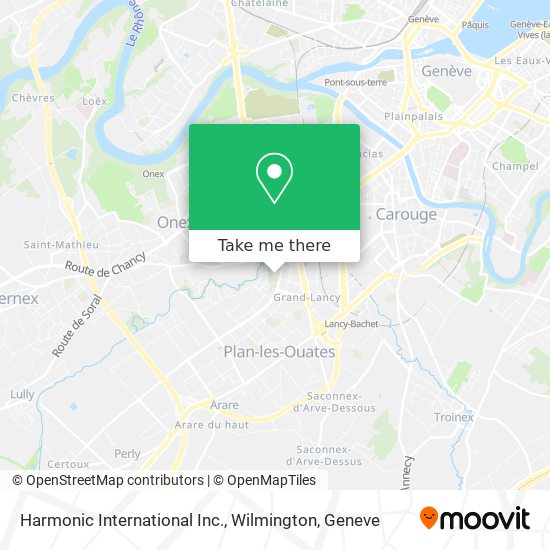 Harmonic International Inc., Wilmington map