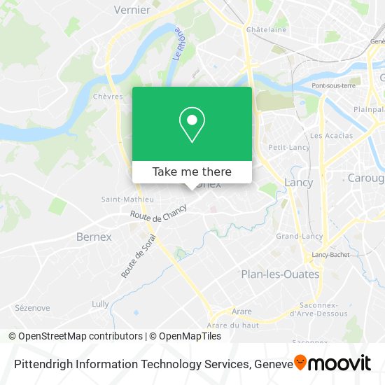 Pittendrigh Information Technology Services map
