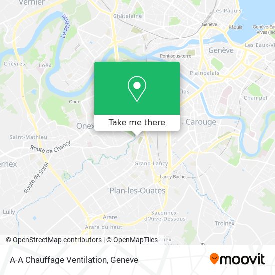 A-A Chauffage Ventilation map