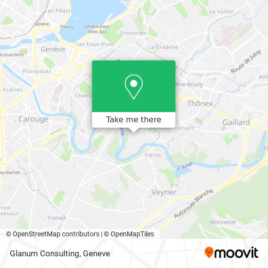 Glanum Consulting map