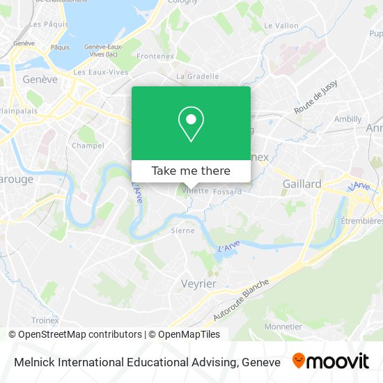 Melnick International Educational Advising map