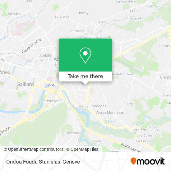 Ondoa Fouda Stanislas map