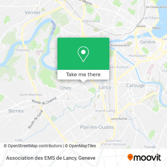 Association des EMS de Lancy map