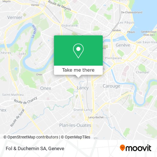 Fol & Duchemin SA map